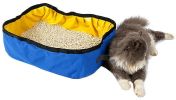 Pet Life 'Litter Go' Travel Folding Waterproof Kitty Cat Litterbox and Bath
