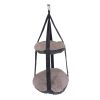 Pet Life Kittyhaus Dual-Lounger Kitty Cat Pillow Hammock Lounge